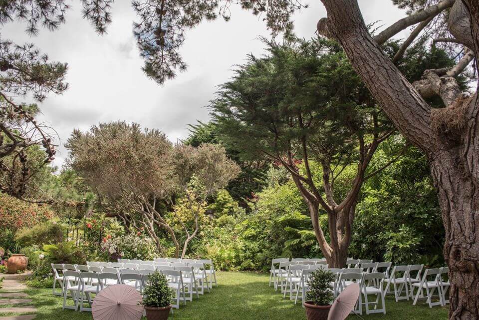 the hastings house garden small wedding venue bay area