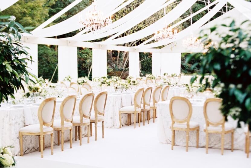 meadowood napa valley small wedding venue bay area