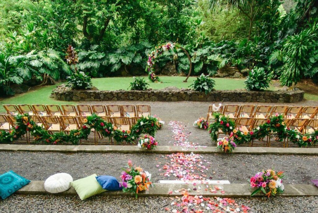 waimea valley oahu wedding venues