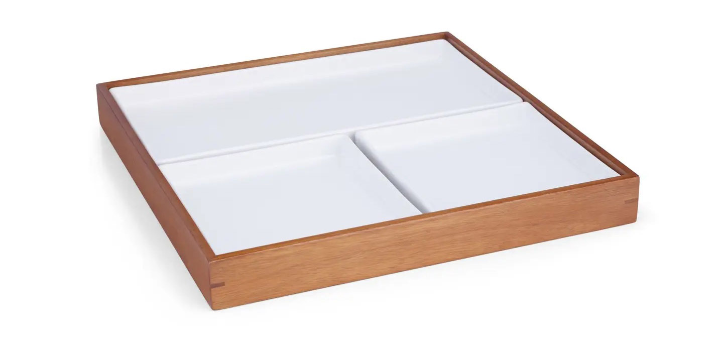 Nambe Duets Bento Box