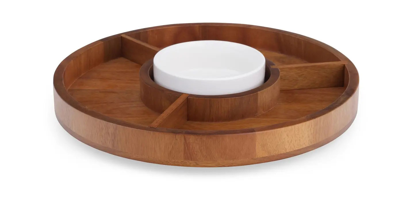 Nambe Duets Lazy Susan