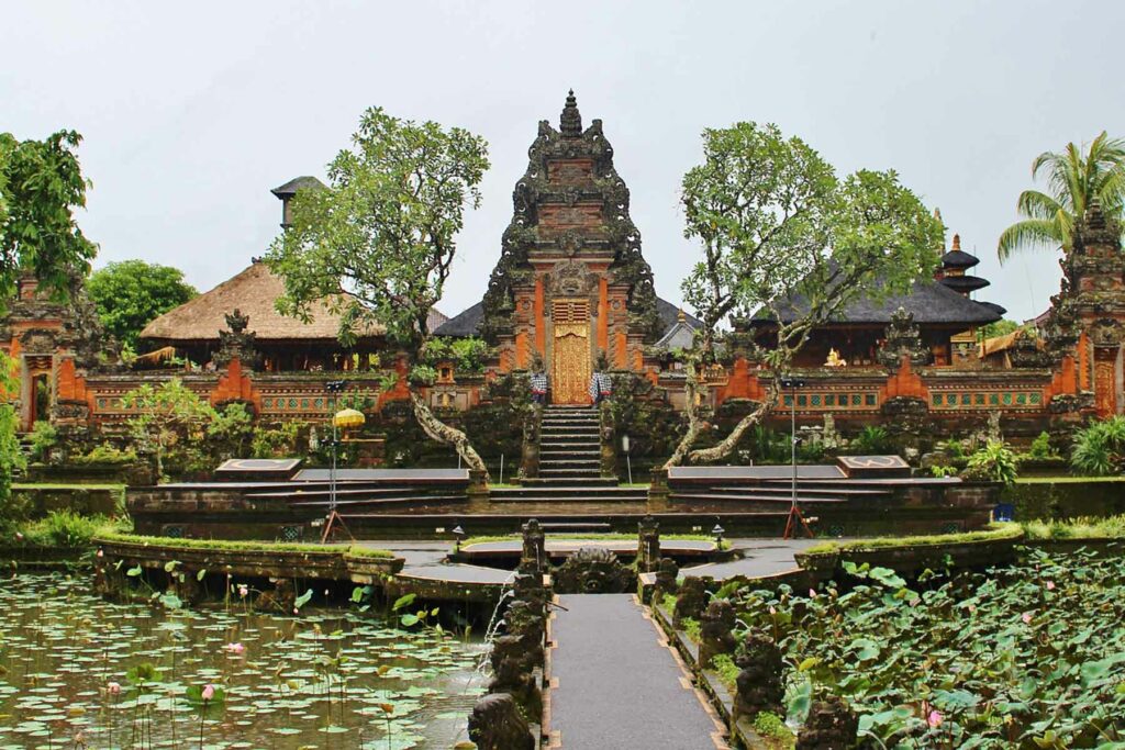 Ubud Indonesia Temple in Bali