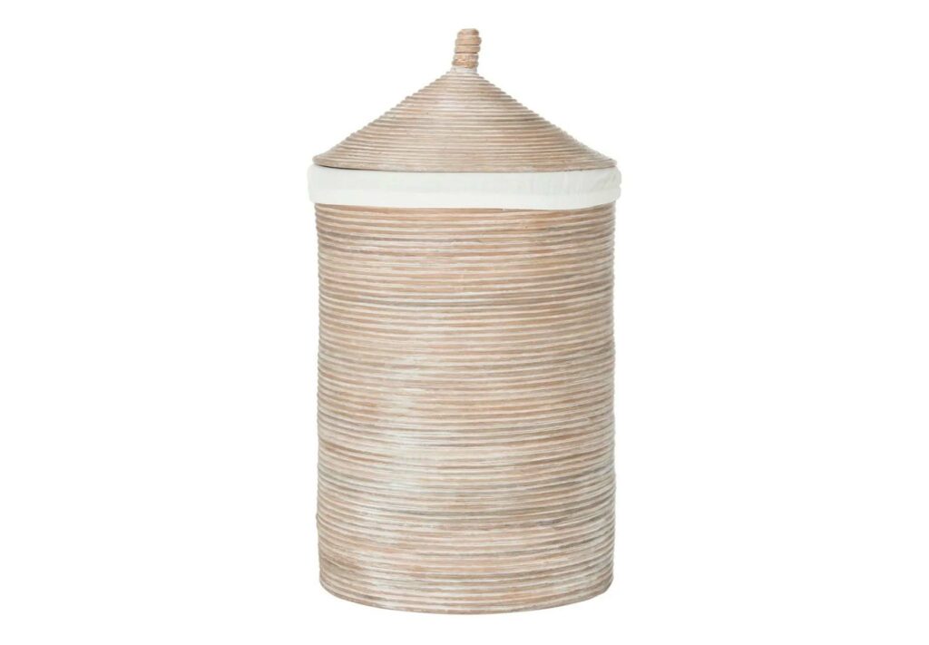 Safavieh Wellington Rattan Storage Hamper with Liner
