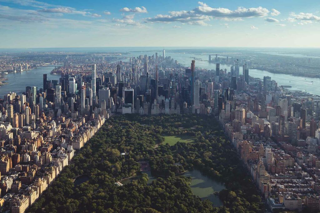 Central Park, one of the best places to propose in the U.S.