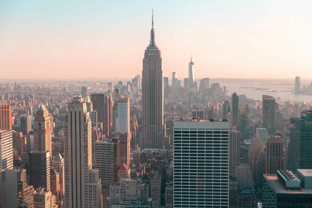 Empire State Building, one of the best places to propose in the U.S.