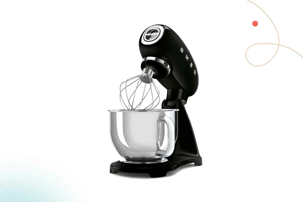 Smeg 5-Quart 50s Retro-Style Aesthetic Stand Mixer
