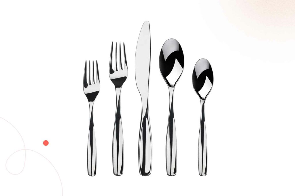 Gourmet Settings Luna 20-Piece Flatware Set