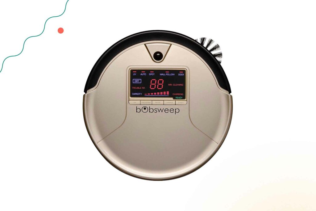 BobSweep PetHair Robotic Vacuum Cleaner and Mop.
