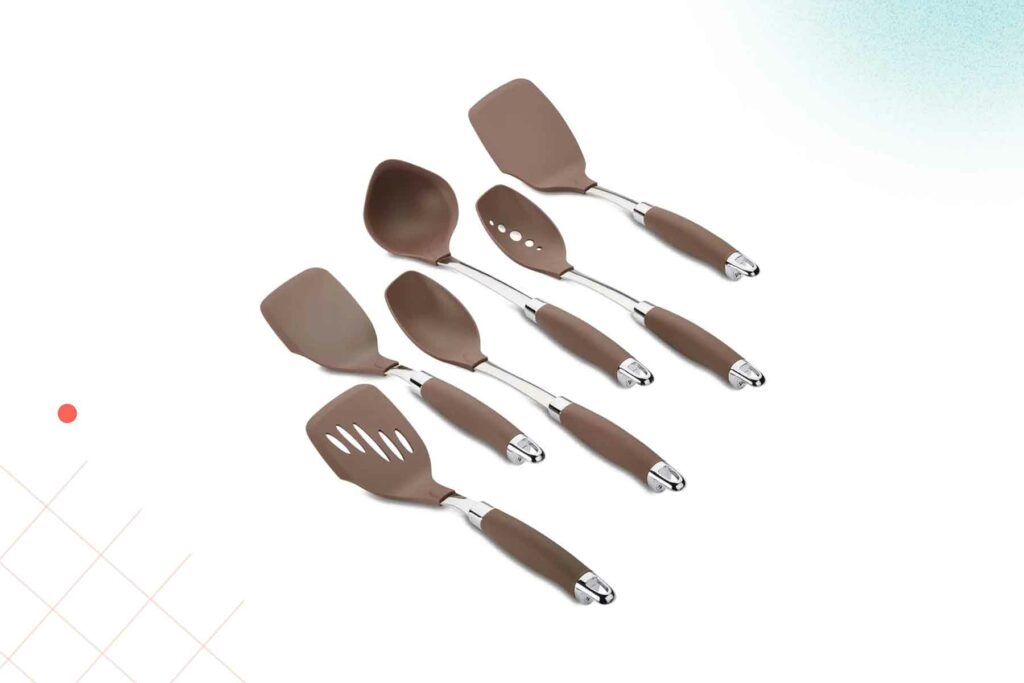 Anolon SureGrip Nylon Nonstick Six-Piece Utensil Set